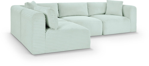 Shaggy - 4 Piece Modular Sectional