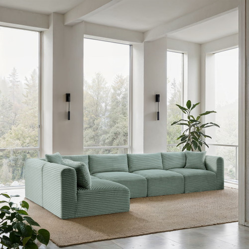 Shaggy - 5 Piece Modular Sectional
