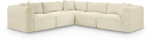 Shaggy - 5 Piece Modular Corner Sectional