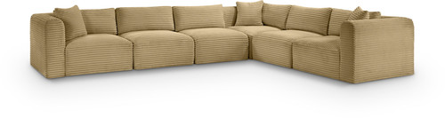 Shaggy - 6 Piece Modular Corner Sectional