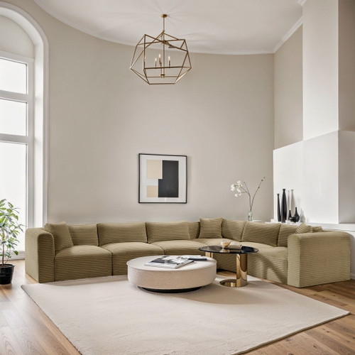 Shaggy - 6 Piece Modular Corner Sectional