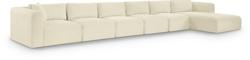 Shaggy - 6 Piece Modular Sectional With Chaise