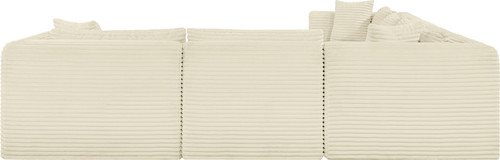 Shaggy - 7 Piece Modular U-Shaped Sectional With Ottoman