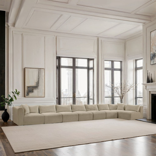 Shaggy - 8 Piece Modular Sectional