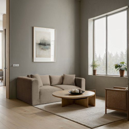 Shaggy - Fabric 2 Seat Modular Sofa