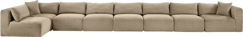 Shaggy - Fabric 8 Piece Modular Sectional