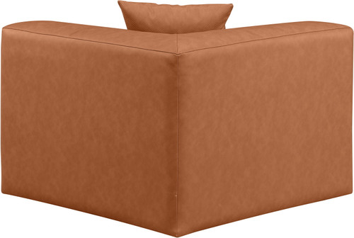 Cube - Corner Chair - Cognac