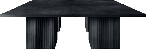 Belinda - Mid-Century Modern Modular Dining Table - Black