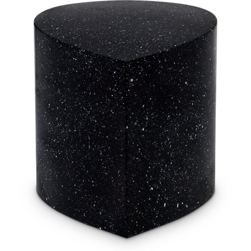 Petal - Iron Coffee Table - Black Terazzo