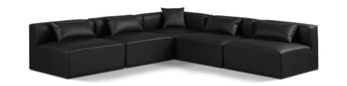 Cube - 5 Piece Modular Corner Armless Sectional