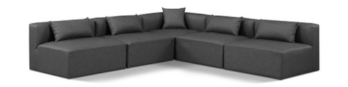 Cube - 5 Piece Modular Corner Armless Sectional