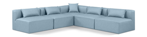 Cube - 5 Piece Modular Corner Armless Sectional