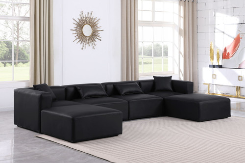 Cube - 6 Piece Modular Double Chaise Sectional