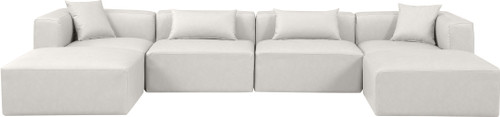 Cube - 6 Piece Modular Double Chaise Sectional