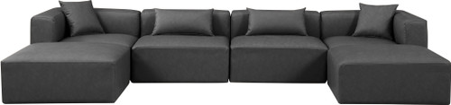 Cube - 6 Piece Modular Double Chaise Sectional