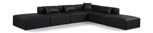 Cube - 6 Piece Modular Corner Armless Sectional