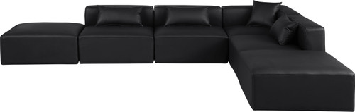 Cube - 6 Piece Modular Corner Armless Sectional