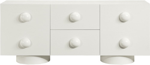 Bubble - Rubberwood with Oak Veneer Sideboard / Buffet