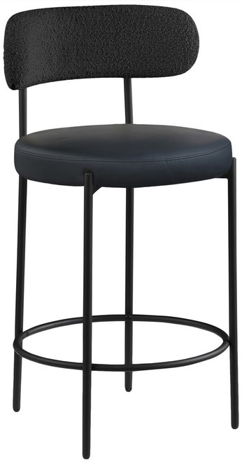 Beacon - Faux Leather Stool (Set of 2) Beacon - Faux Leather Stool (Set of 2)