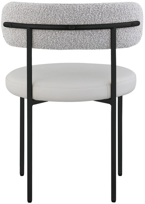 Beacon - Faux Leather Dining Chair With Black Legs (Set of 2)