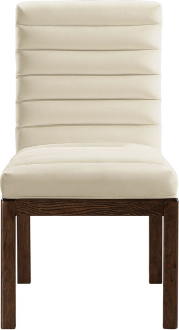 Evelyn - Dining Chair With Brown Legs