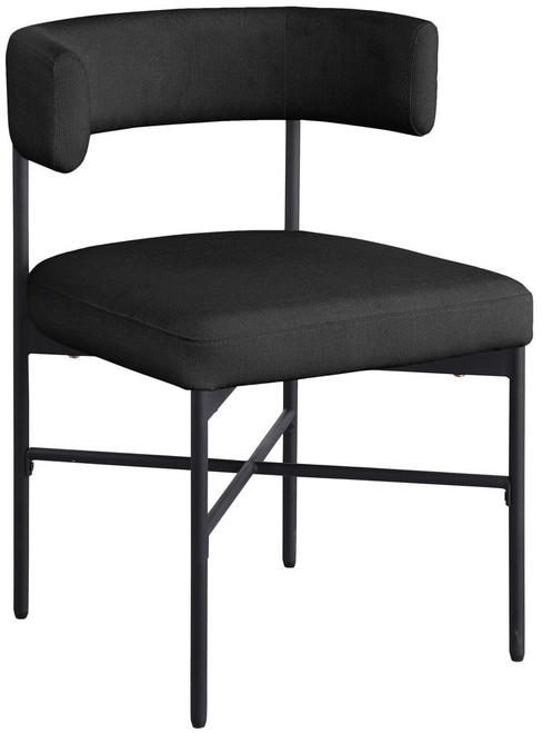 Rivage - Durable Dining Chair With Black Frame (Set of 2)