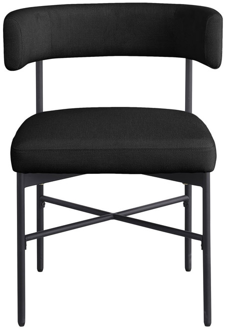 Rivage - Durable Dining Chair With Black Frame (Set of 2)
