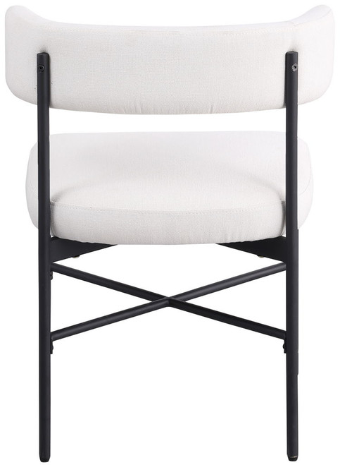 Rivage - Durable Dining Chair With Black Frame (Set of 2)