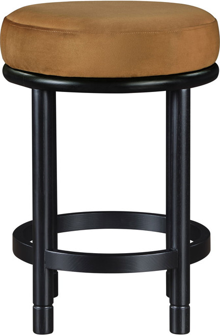 Monette - Counter Stool With Black Base