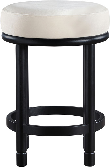 Monette - Counter Stool With Black Base