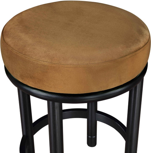 Monette - Counter Stool With Black Base