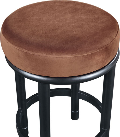 Monette - Counter Stool With Black Base
