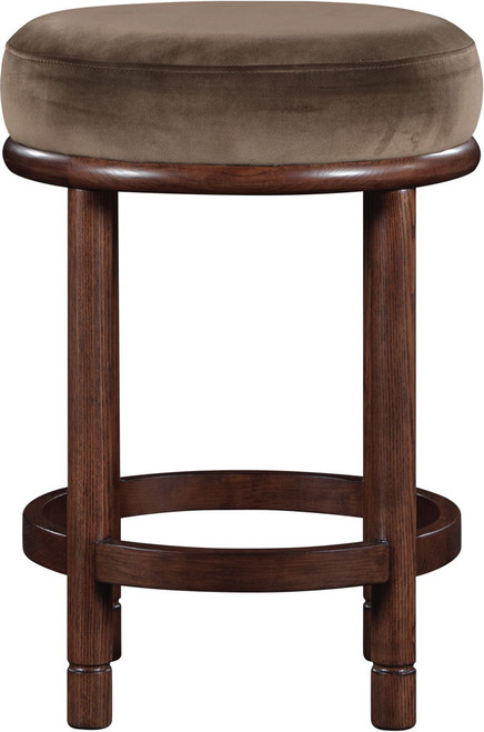 Monette - Counter Stool With Brown Base