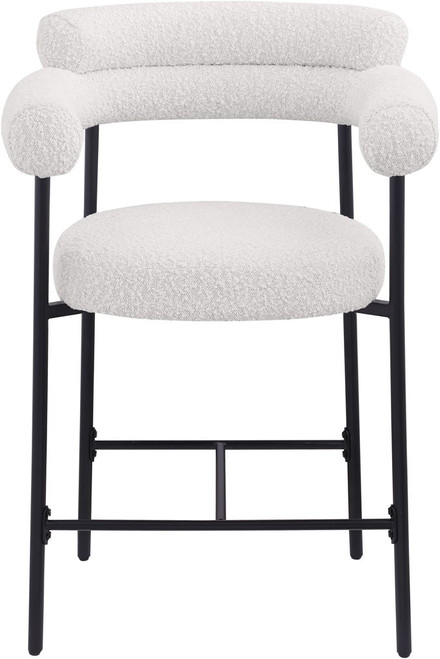 Blake - Counter Stool With Black Base (Set of 2)
