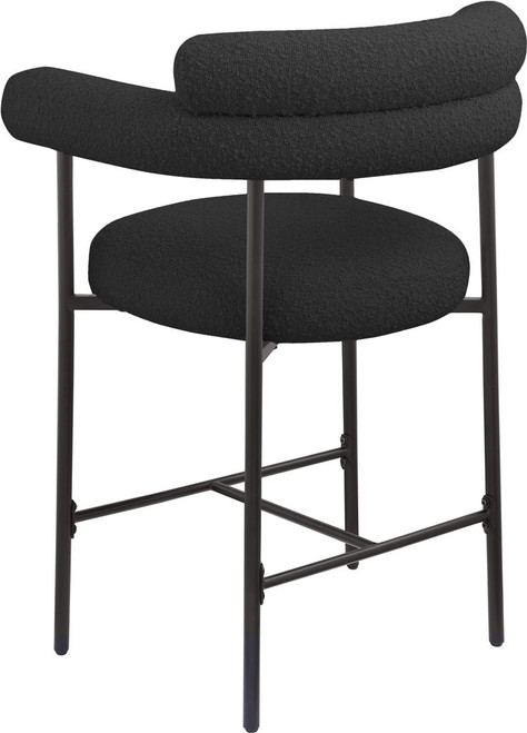 Blake - Counter Stool With Black Base (Set of 2)