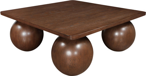 Fitch - Oak Veneer Coffee Table - 4 Legs
