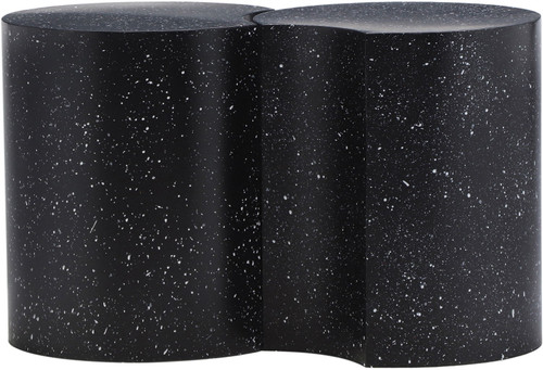 Dimple - 2 Piece Modular End Table - Terazzo Finish