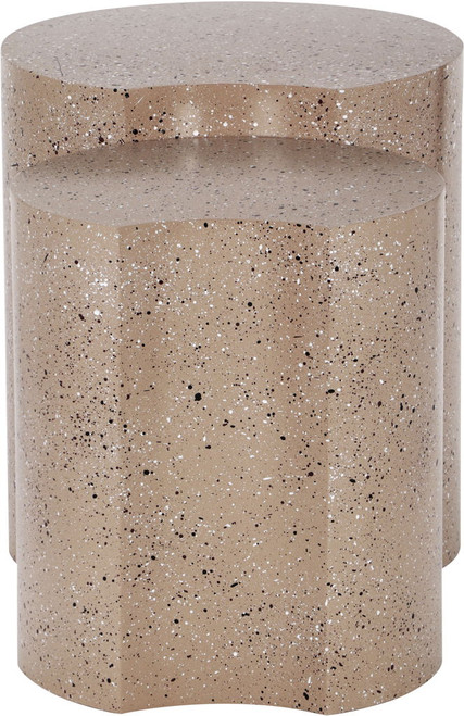 Dimple - Modular End Table - Terazzo Finish