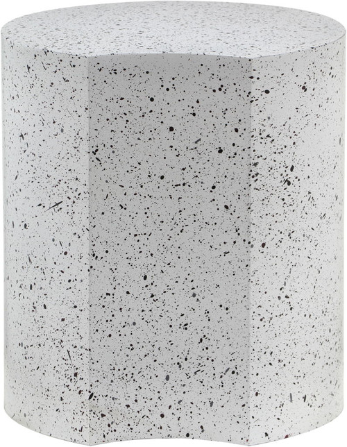 Dimple - End Table - Terazzo Finish