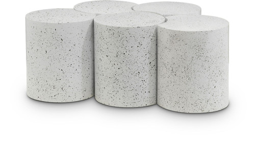 Dimple - 5 Piece Modular Coffee Table - Terazzo Finish