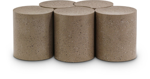 Dimple - 5 Piece Modular Coffee Table - Terazzo Finish