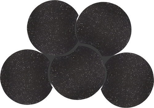 Dimple - 5 Piece Modular Coffee Table - Terazzo Finish