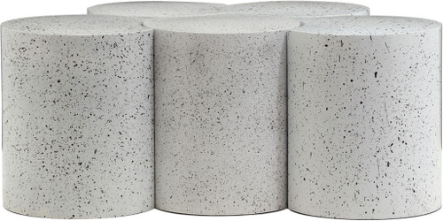 Dimple - 5 Piece Modular Coffee Table - Terazzo Finish