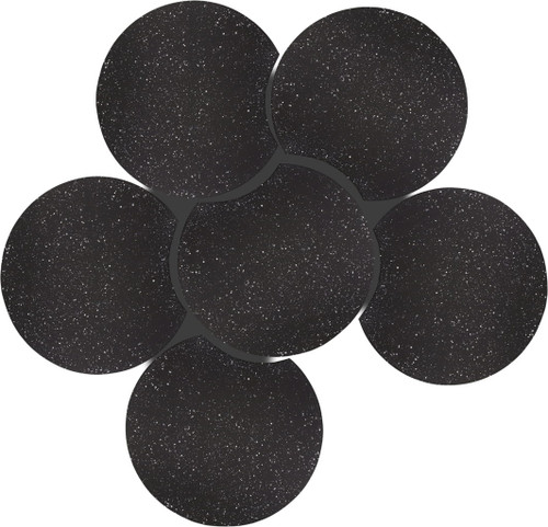 Dimple - 20" 6 Piece Modular Coffee Table - Terazzo Finish