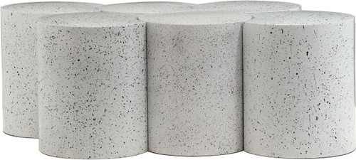 Dimple - 6 Piece Modular Coffee Table - Terazzo Finish