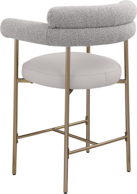 Blake - Counter Stool With Bronze Legs (Set of 2)