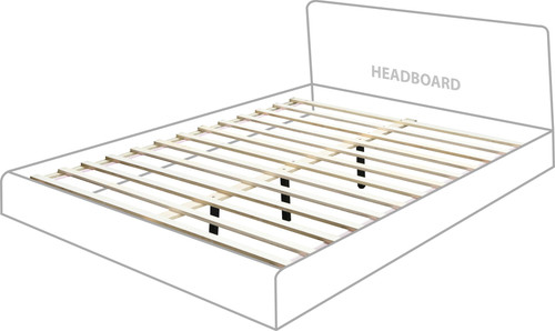 Vaughn - Chenille Bed With Black Base