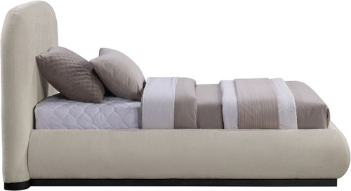 Vaughn - Chenille Bed With Black Base