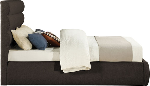 Adam - Boucle Fabric Bed With 52" Headboard