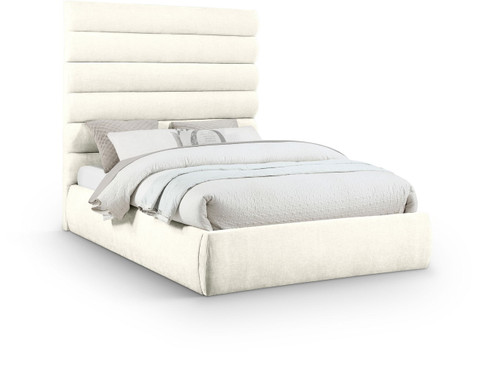 Adam - Chenille Fabric Bed With 70.5" Headboard